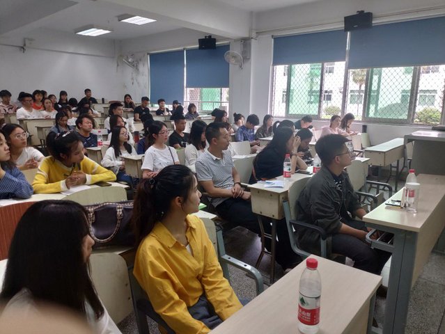考研交流会暨动员会现场